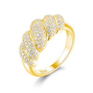 925 silver inlaid mosang diamond new European and American popular explosions bread full inlaid ring new fashion cross-border direct sales list